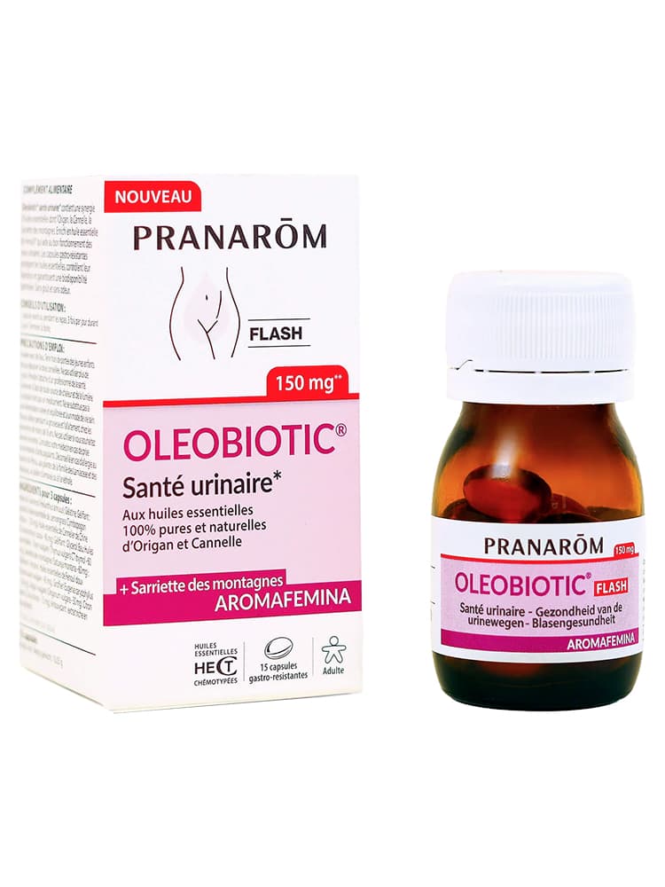 Pranarôm Aromafemina Oleobiotic Santé Urinaire 15 Unités