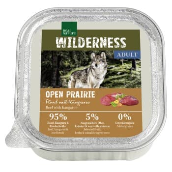REAL NATURE WILDERNESS Adult Bœuf au Kangourou 16x100 g