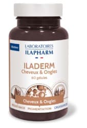 Iladerm Cheveux et Ongles - Fortifiant - 60 gélules