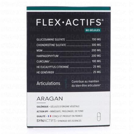 ARAGAN Synactifs - FLEXActifs articulations boîte de 60 gélules