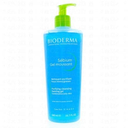 BIODERMA Sébium - gel moussant nettoyant purifiant flacon 400ml