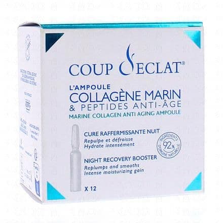 COUP D'ECLAT L'ampoule cure raffermissante nuit x12