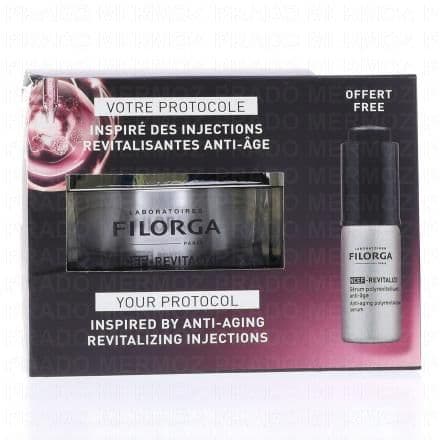 FILORGA Coffret NCEF-Revitalize - Votre protocole Crème 50ml + sérum 5ml offert